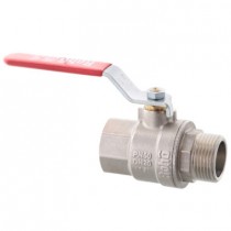 Roho R201-050 - 1/2" ВН Кран кульовий з червоною ручкою (25 шт/упак, 100 шт/ящ)