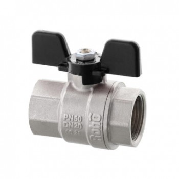 Roho R100-075B - 3/4" ВВ Кран кульовий з чорним метеликом (20 шт/упак, 80 шт/ящ) Roho R100-075B - 3/4" ВВ Кран кульовий з чорним метеликом (20 шт/упак, 80 шт/ящ)