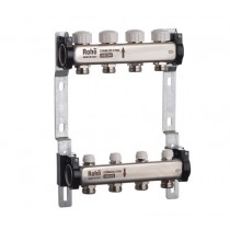 Roho R805-09 - 1"х 9 вих. Колектор з термостатичними та запірними клапанами (1 шт/ящ) Roho R805-09 - 1"х 9 вих. Колектор з термостатичними та запірними клапанами (1 шт/ящ)