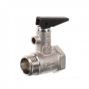 Roho R2011-050 - 1/2" ВН Клапан запобіжний для бойлера з ручкою (20 шт/упак, 180 шт/ящ) Roho R2011-050 - 1/2" ВН Клапан запобіжний для бойлера з ручкою (20 шт/упак, 180 шт/ящ)