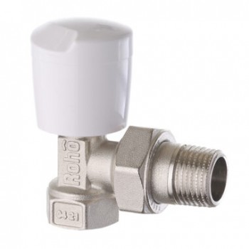 Roho R5550-050 - 1/2" Кран радіаторний кутовий з ручкою (15 шт/упак, 60 шт/ящ) Roho R5550-050 - 1/2" Кран радіаторний кутовий з ручкою (15 шт/упак, 60 шт/ящ)