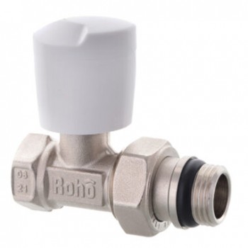 Roho R5561-050 - 1/2" Кран радіаторний прямий з ручкою (антипротечка) (15 шт/упак, 60 шт/ящ) Roho R5561-050 - 1/2" Кран радіаторний прямий з ручкою (антипротечка) (15 шт/упак, 60 шт/ящ)