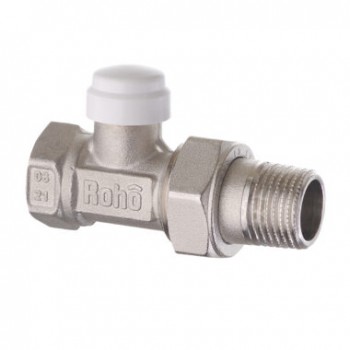 Roho R5260-050 - 1/2" Кран радіаторний прямий без ручки (30 шт/упак, 120 шт/ящ) Roho R5260-050 - 1/2" Кран радіаторний прямий без ручки (30 шт/упак, 120 шт/ящ)