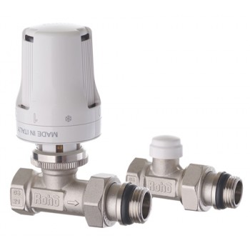 Roho R5161-050K - 1/2" Комплект для підключення радіатора прямої (антипротечка) (10 шт/ящ) Roho R5161-050K - 1/2" Комплект для підключення радіатора прямої (антипротечка) (10 шт/ящ)