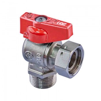 Roho R116-075 -3/4"х3/4" ВЗ Кран кульовий кутовий Н/Г, ручка "метелик" червона(10 шт/упак,120 шт/ящ) Roho R116-075 -3/4"х3/4" ВЗ Кран кульовий кутовий Н/Г, ручка "метелик" червона(10 шт/упак,120 шт/ящ)