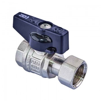 Roho R115-050B -1/2"х1/2" ВВ Кран кульовий прямий Н/Г, ручка "метелик" чорна (10 шт/упак, 120 шт/ящ) Roho R115-050B -1/2"х1/2" ВВ Кран кульовий прямий Н/Г, ручка "метелик" чорна (10 шт/упак, 120 шт/ящ)