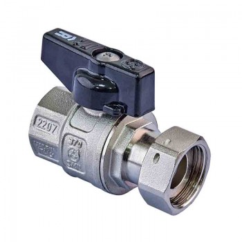Roho R115-075B -3/4"х3/4" ВВ Кран кульовий прямий Н/Г, ручка "метелик" чорна (6 шт/упак, 72 шт/ящ) Roho R115-075B -3/4"х3/4" ВВ Кран кульовий прямий Н/Г, ручка "метелик" чорна (6 шт/упак, 72 шт/ящ)