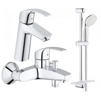 Grohe Eurosmart 123246M набір змішувачів для ванної M-Size (23324001+33300002+27926001) Grohe Eurosmart 123246M набір змішувачів для ванної M-Size (23324001+33300002+27926001)