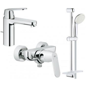 Grohe EX Eurosmart Cosmopolitan 126114M набір змішувачів для душу S-size (23325000+32837+27926001) Grohe EX Eurosmart Cosmopolitan 126114M набір змішувачів для душу S-size (23325000+32837+27926001)