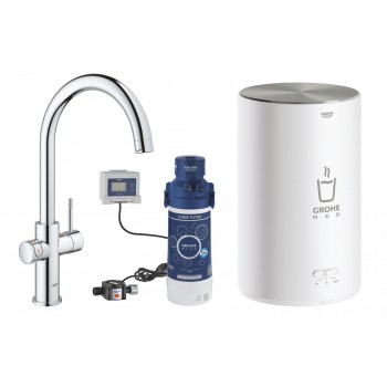 Grohe EX Red Duo 30083001 змішувач для миття та бойлер M-size