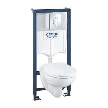 Grohe Solido Compact 39400000 інсталяційна система з підвісним унітазом 4-в-1