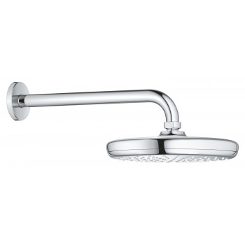 Grohe Tempesta 210 26411000 верхній душ з душовим кронштейном 286 мм, 1 режим струменя Grohe Tempesta 210 26411000 верхній душ з душовим кронштейном 286 мм, 1 режим струменя
