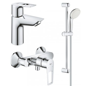Grohe BauLoop New UA123220S0 Набiр змiшувачiв 3в1, для душу (23337000+27598001+23634000) Grohe BauLoop New UA123220S0 Набiр змiшувачiв 3в1, для душу (23337000+27598001+23634000)