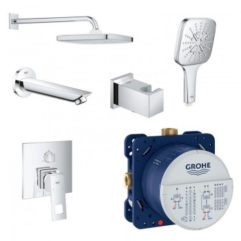 Grohe Eurocube 26415SC6 Набір для комплектації вани з Tempesta Cube 250