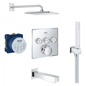 GROHE GROHTHERM SMARTCONTROL 26405SC2 Набір Душова система прихованого монтажу GROHE GROHTHERM SMARTCONTROL 26405SC2 Набір Душова система прихованого монтажу