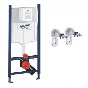 Grohe Rapid SL UA388400WG Інсталяційний комплект 2 в 1 для унітаза Grohe Rapid SL UA388400WG Інсталяційний комплект 2 в 1 для унітаза