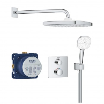 Grohe Grohtherm 34871000 Душова система прихованого монтажу з термостатом Grohe Grohtherm 34871000 Душова система прихованого монтажу з термостатом