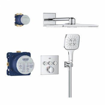 Grohe Grohtherm SmartControl 34864000 Душова система прихованого монтажу на 3 виходи з термостатом