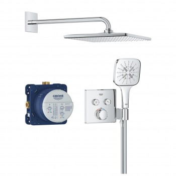 Grohe Grohtherm SmartControl 34865000 Душова система прихованого монтажу з термостатом Grohe Grohtherm SmartControl 34865000 Душова система прихованого монтажу з термостатом