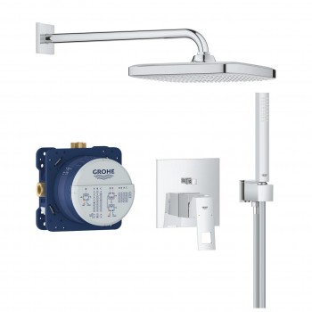 Grohe Eurocube Tempesta 250 Cube 25289000 Душ. система для настін. монтажу Grohe Eurocube Tempesta 250 Cube 25289000 Душ. система для настін. монтажу