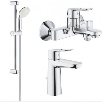 Grohe BauLoop UA123215M1 Набір змішувачів для ванни 3в1 (23762001+23603001+26748003) Grohe BauLoop UA123215M1 Набір змішувачів для ванни 3в1 (23762001+23603001+26748003)