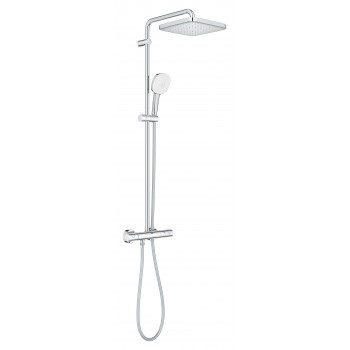 Grohe Tempesta System 250 Cube 26689001 Душова система з термостатом для настінного монтажу Grohe Tempesta System 250 Cube 26689001 Душова система з термостатом для настінного монтажу