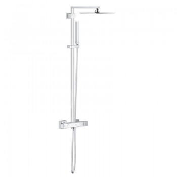 Grohe Euphoria Cube System 230 26087000 Душова система із термостатом для настінного монтажу Grohe Euphoria Cube System 230 26087000 Душова система із термостатом для настінного монтажу
