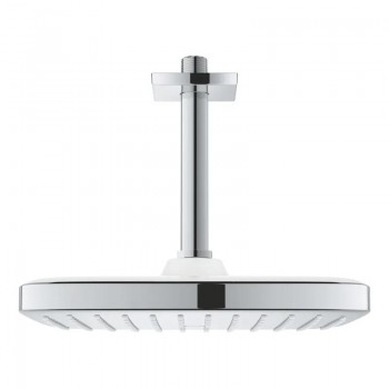 Grohe Tempesta 250 Cube 26688000 Верхній душ з кронштейном до стелі з WaterSaving Grohe Tempesta 250 Cube 26688000 Верхній душ з кронштейном до стелі з WaterSaving