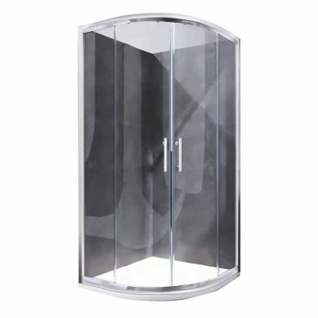 KOER SR SC04-90x90x195-TR-01 Душова кабіна без піддону прозоре скло EASY CLEAN 5мм ХРОМ (1 шт/ящ) KOER SR SC04-90x90x195-TR-01 Душова кабіна без піддону прозоре скло EASY CLEAN 5мм ХРОМ (1 шт/ящ)