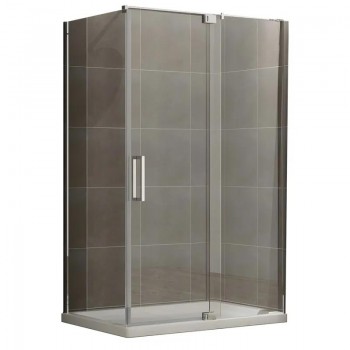 KOER SR SC02-120x90x200-TR-01 Душова кабіна без піддону прозоре скло EASY CLEAN 8мм ХРОМ (1 шт/ящ) KOER SR SC02-120x90x200-TR-01 Душова кабіна без піддону прозоре скло EASY CLEAN 8мм ХРОМ (1 шт/ящ)