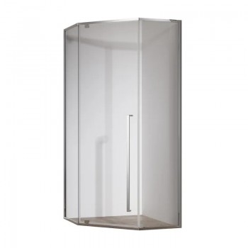 KOER SR SC06-100x100x200-TR-01 Душова кабіна без піддону прозоре скло EASY CLEAN 8мм ХРОМ (1 шт/ящ) KOER SR SC06-100x100x200-TR-01 Душова кабіна без піддону прозоре скло EASY CLEAN 8мм ХРОМ (1 шт/ящ)