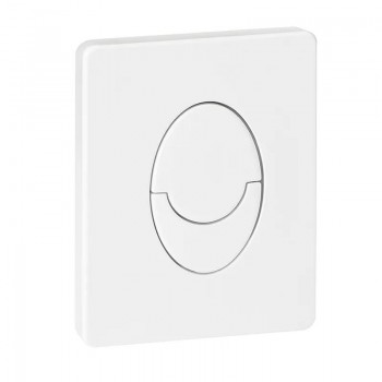 KOER KT-0606-03 Панель змиву 157x198x3mm пластикова, кнопка закруглена (колір БІЛИЙ) (10 шт/ящ) KOER KT-0606-03 Панель змиву 157x198x3mm пластикова, кнопка закруглена (колір БІЛИЙ) (10 шт/ящ)