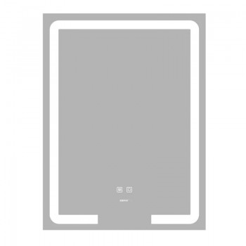 ZERIX PRIME MR02-50x80 Дзеркало з LED Touch, Anti-fog, димером, рег. яскр. (5 шт/ящ) ZERIX PRIME MR02-50x80 Дзеркало з LED Touch, Anti-fog, димером, рег. яскр. (5 шт/ящ)