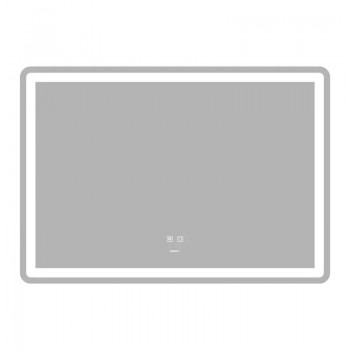 ZERIX MIRRA MR05-100x70 Дзеркало з LED Touch, Anti-fog, димером, рег. яскр. (5 шт/ящ) ZERIX MIRRA MR05-100x70 Дзеркало з LED Touch, Anti-fog, димером, рег. яскр. (5 шт/ящ)