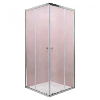 MIXXUS CUBIC SC01-90x90x185-TR CHROME NEW Душова кабіна без піддону прозоре скло 4мм (1 шт/ящ) MIXXUS CUBIC SC01-90x90x185-TR CHROME NEW Душова кабіна без піддону прозоре скло 4мм (1 шт/ящ)