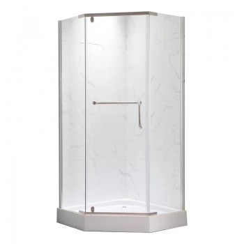 MIXXUS LINES SCT01-90x90x198-TR CHROME NEW (в 2ящ) Душова кабіна з низьким піддоном прозоре скло 6мм MIXXUS LINES SCT01-90x90x198-TR CHROME NEW (в 2ящ) Душова кабіна з низьким піддоном прозоре скло 6мм