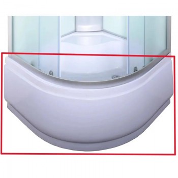 MIXXUS STRONG ST02-90x90x40 Панель до душового піддону високого напівкруглого (10 шт/ящ)