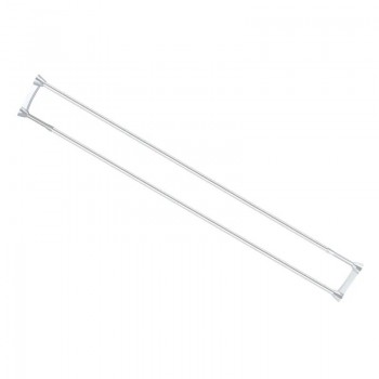 MIXXUS CRA-D-125x225 Штанга телеск. з тримачем для рушників 125cm-225cm (алюміній)(БЛІСТЕР)(10шт/ящ)