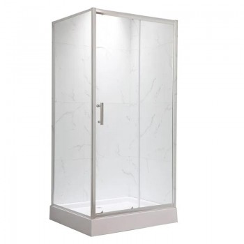 MIXXUS HARD SCT01-120x80x198-TR CHROME NEW (в 2ящ) Душова кабіна з низьким піддоном прозоре скло 5мм MIXXUS HARD SCT01-120x80x198-TR CHROME NEW (в 2ящ) Душова кабіна з низьким піддоном прозоре скло 5мм