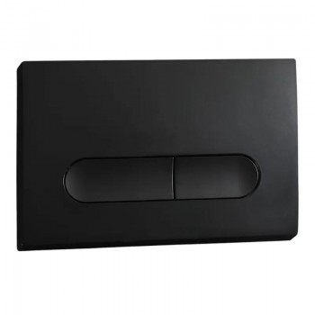 KOER KT-0608-05 Панель змиву 240x160x10mm пластик., кнопка закруглена (колір ЧОРН. МАТ.) (10 шт/ящ) KOER KT-0608-05 Панель змиву 240x160x10mm пластик., кнопка закруглена (колір ЧОРН. МАТ.) (10 шт/ящ)