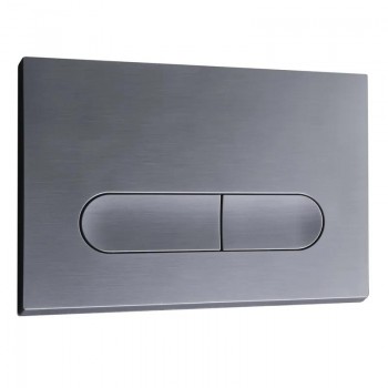 KOER KT-0608-07 Панель змиву 240x160x10mm пластикова, кнопка закруглена (колір ГРАФІТ) (10 шт/ящ) KOER KT-0608-07 Панель змиву 240x160x10mm пластикова, кнопка закруглена (колір ГРАФІТ) (10 шт/ящ)