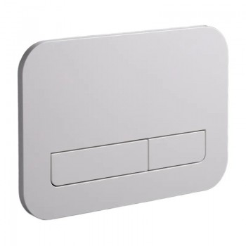 KOER KT-0609-03 Панель змиву 240x160x7mm пластикова, кнопка лінійна (колір БІЛИЙ) (10 шт/ящ) KOER KT-0609-03 Панель змиву 240x160x7mm пластикова, кнопка лінійна (колір БІЛИЙ) (10 шт/ящ)