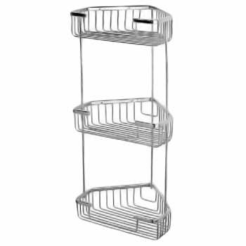 ZERIX LR335-2 Полиця кутова 3-ярусна (решітка) 250x250мм (10 шт/ящ) ZERIX LR335-2 Полиця кутова 3-ярусна (решітка) 250x250мм (10 шт/ящ)