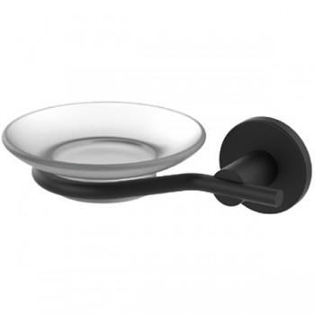 ZERIX DELUX M1302A Black Мильниця настінна (скло) (кол. чорний) (16 шт/ящ) ZERIX DELUX M1302A Black Мильниця настінна (скло) (кол. чорний) (16 шт/ящ)