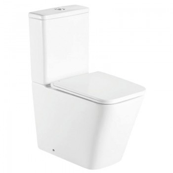 MIXXUS PREMIUM QUADRO-0401-R Унітаз-компакт 610x365x825mm, система змиву RIMLESS (компл.в 2 ящ)