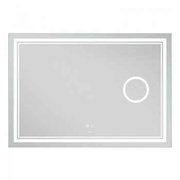 MIXXUS PREMIUM QUADRO MR20-100x70 Дзеркало (LED Touch, Anti-fog, димер рег.яскр, лінза) (5 шт/ящ) MIXXUS PREMIUM QUADRO MR20-100x70 Дзеркало (LED Touch, Anti-fog, димер рег.яскр, лінза) (5 шт/ящ)