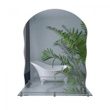 ZERIX MIRRA MRZ02-450x600x105 Дзерк.настін.прямокут.з дугопод.верx.та фігурн.боками і пол.(10 шт/ящ) ZERIX MIRRA MRZ02-450x600x105 Дзерк.настін.прямокут.з дугопод.верx.та фігурн.боками і пол.(10 шт/ящ)