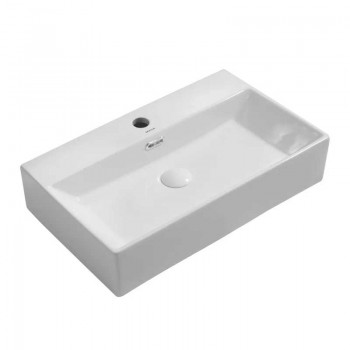 MIXXUS PREMIUM QUADRO-0206 Раковина підвісна 600х360х130mm (отвір під зміш., перелив) (1 шт/ящ)