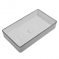 MIXXUS PREMIUM QUADRO-0107 EDGE BLACK Раковина накладна 600х340х110mm (1 шт/ящ) MIXXUS PREMIUM QUADRO-0107 EDGE BLACK Раковина накладна 600х340х110mm (1 шт/ящ)