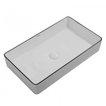 MIXXUS PREMIUM QUADRO-0107 EDGE BLACK Раковина накладна 600х340х110mm (1 шт/ящ) MIXXUS PREMIUM QUADRO-0107 EDGE BLACK Раковина накладна 600х340х110mm (1 шт/ящ)